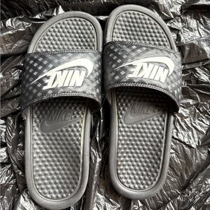 Nike Black Slides